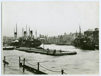Douglas Harbour at high tide