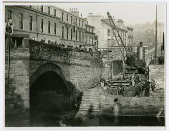 Demolition of the Douglas Stone Bridge