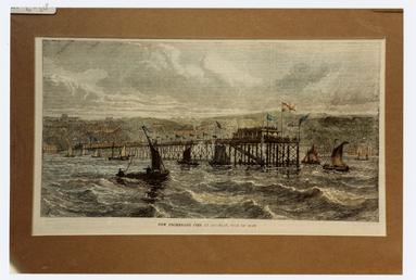 Print of the Iron Pier, Douglas