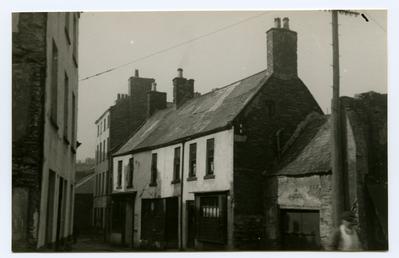Old shop and stable, New Bond Street, Douglas