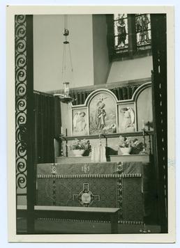 Altar, Lady Chapel, St Matthew's church, Douglas