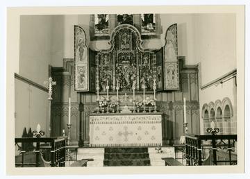 Altarpiece, St Matthew's church, Douglas