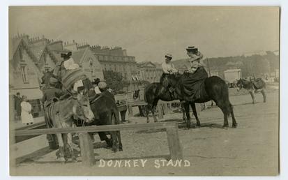 Donkey stand, Douglas Promenade