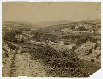 General view of Laxey from South Cape