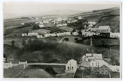 Old view of Laxey before electric cars built