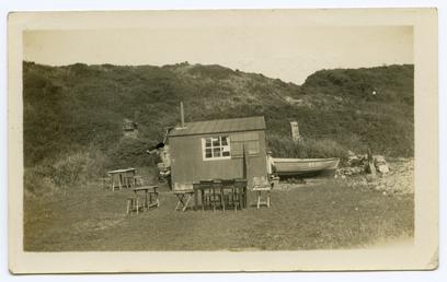 Port Mooar, Maughold sharing small building and boat…