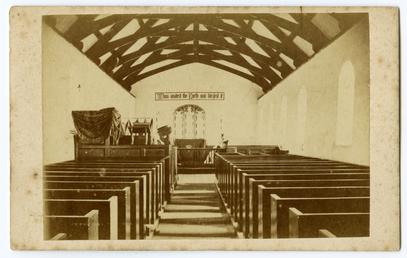 Maughold church Interior