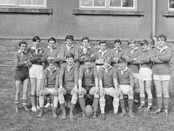 Boys rugby team at Boys' High School, Isle…