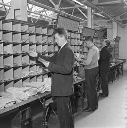 Isle of Man Post Office sorting depot