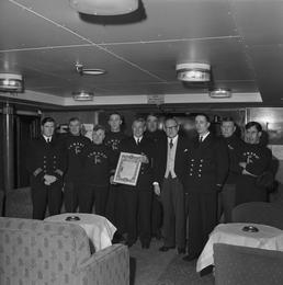 Presentation to Isle of Man Steam Packet Company…