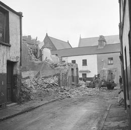 Demolition of Chester Street, Douglas
