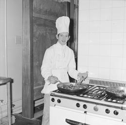 Chef 'boy wonder' Domestic Science College, Isle of…