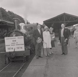 Isle of Man Railway Centenary, Douglas Railway Station