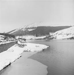 Snow, Baldwin Reservoir