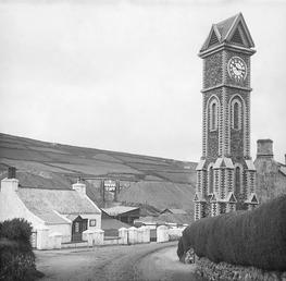 Commemorative Clock Tower, Foxdale, Isle of Man