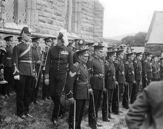 Guard of Honour, Isle of Man Volunteers, Tynwald…