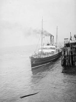 Steam Packet Boat Leaving Queen's Pier, Ramsey, Isle…