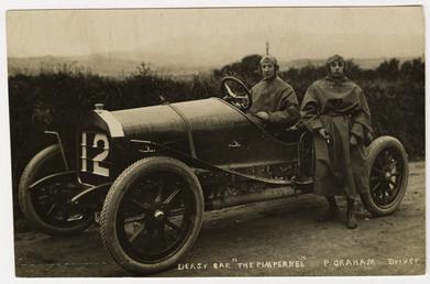 P. Graham, 1908 Tourist Trophy motorcar race