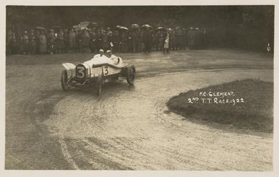 F.C. Clement, 1922 Tourist Trophy motorcar race