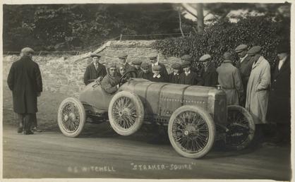 A.S. Witchell in a Straker-Squire, 1914 Tourist Trophy…