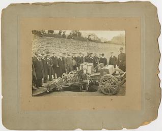 W.T. Clifford Earp, crash at 1904 Gordon Bennett…