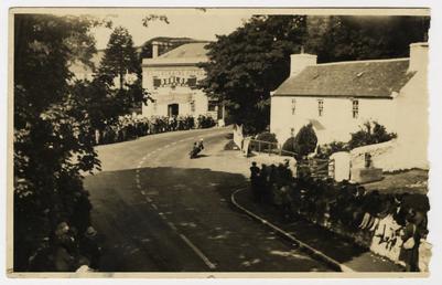 Ballacraine Corner, 1929 Senior Amateur TT (Tourist Trophy)