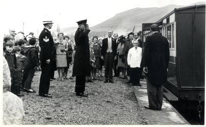 Reopening of the Railway at Peel Station