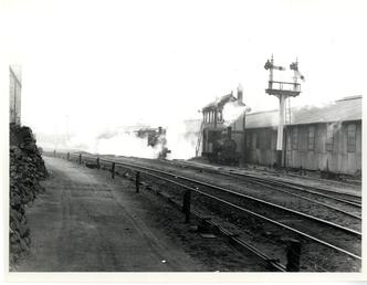 Isle of Man Railway steam locomotives at Douglas…