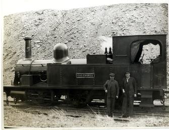 Isle of Man Railway steam locomotive No.15 'Caledonia'…