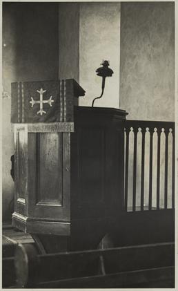 Ballaugh Old Church pulpit