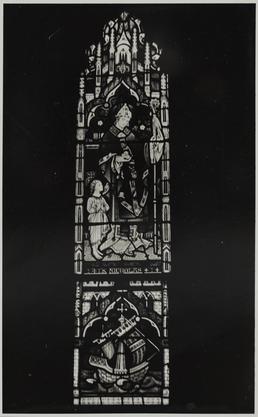 Bishopscourt, Michael, Ballaugh, window in the chapel of…