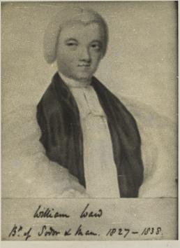 Photograph of sketch of bishop William Ward, Bishopscourt,…