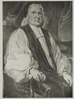 Photograph of painting of bishop Wilson (aged 90),…