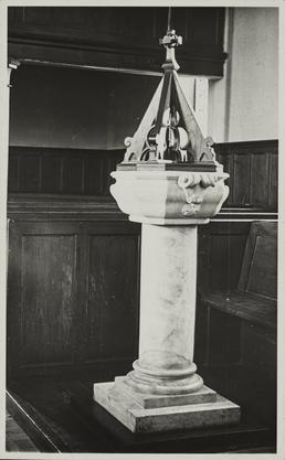 King Philip's font, St Jude's church, Andreas