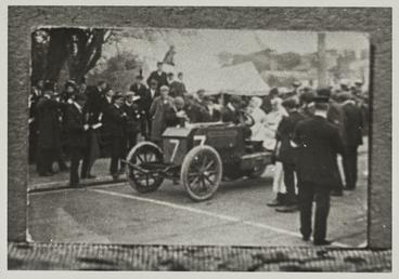 Photograph of Gordon Bennett motor races