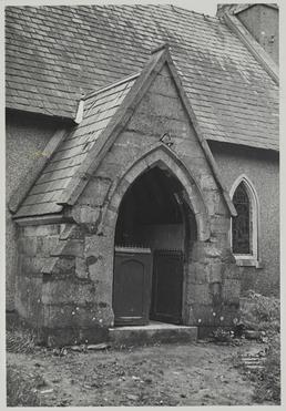 Porch, Ballure church, Ramsey