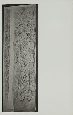 Photograph of sketch of Joalf's Cross, Michael (132),…