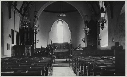 Bride Church, interior