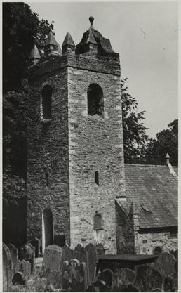 Tower, Braddan Old Church