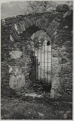 South doorway (interior), St Trinian's, Marown