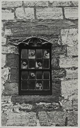 Castle Rushen, window in Garrison Chapel, exterior