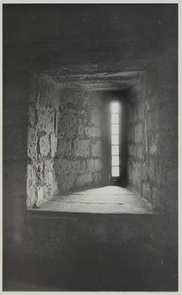 Window, interior, Castle Rushen