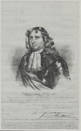 Photograph of print of John Greenhalgh, Castle Rushen…