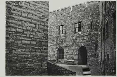 Entrance to outer courtyard, Derby House, Castle Rushen