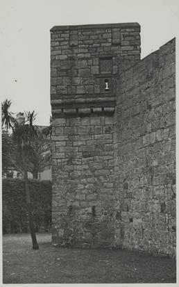 Tower, outer wall, Castle Rushen