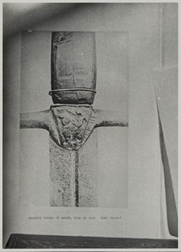 Photograph of the cross of the Sword of…