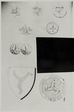 Photograph of sketches of the evolution of the…