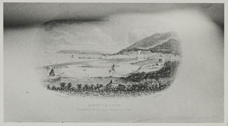 Photograph of an 1852 sketch of Ramsey, Ramsey…