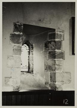 Bishop Roolwer window, Maughold Church, south wall