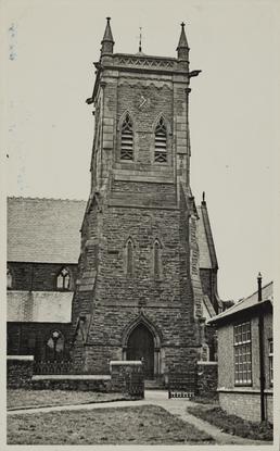 Parish Church tower, Peel